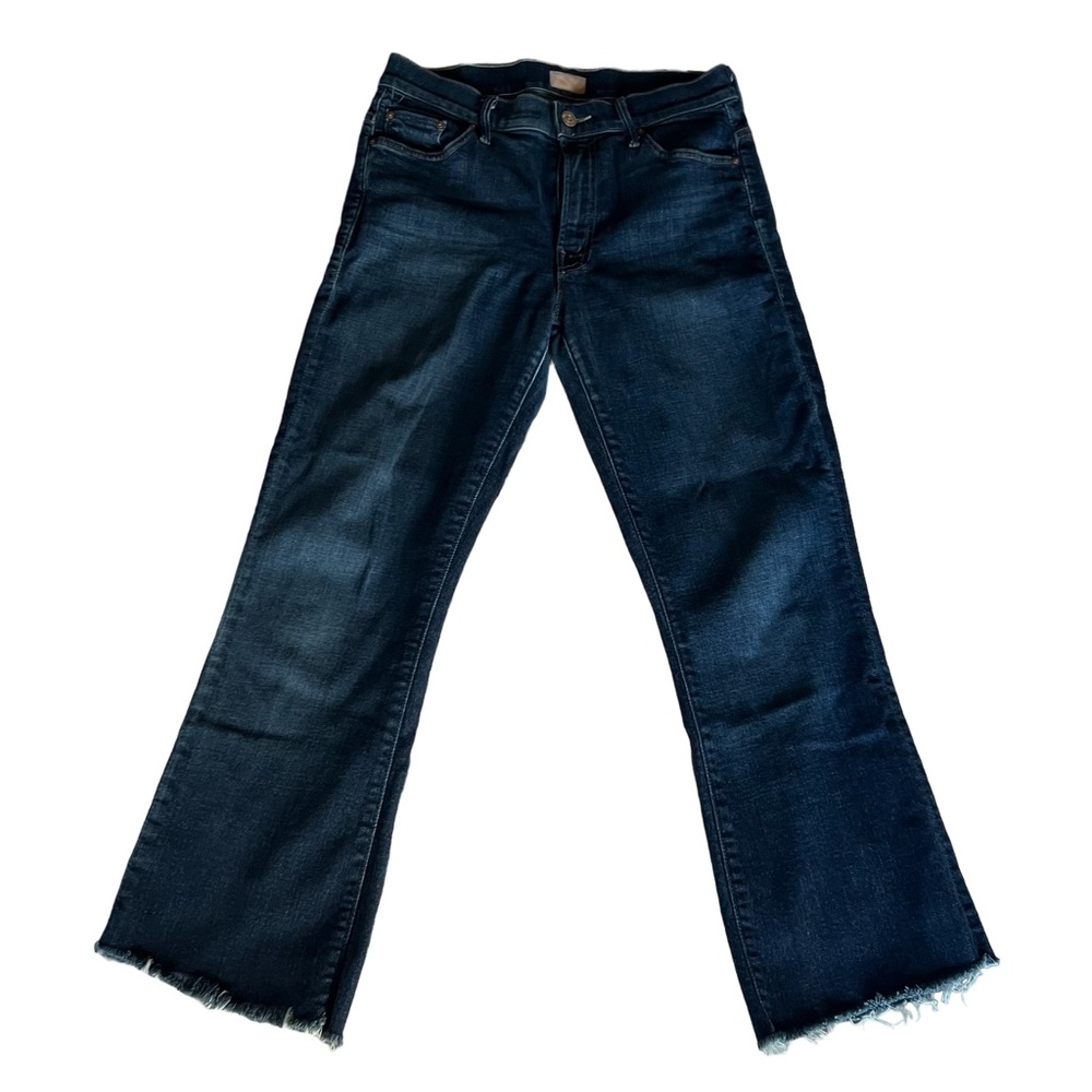 MOTHER Insider Crop Step Fray Jeans